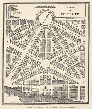 City of Detroit. Plan, Art and Architecture Images Collection