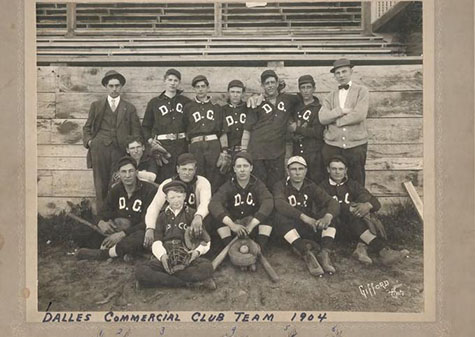 Dalles Commercial Club Team - 1904, Columbia Gorge Discovery Center Photo Archive