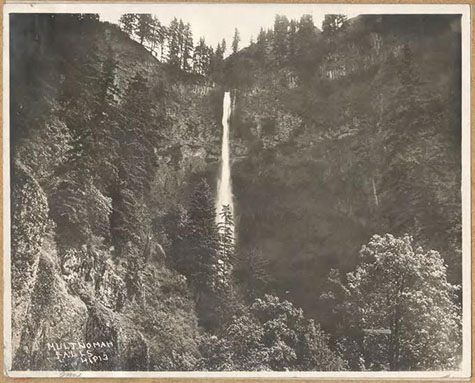 Multnomah Falls, Columbia Gorge Discovery Center Photo Archive