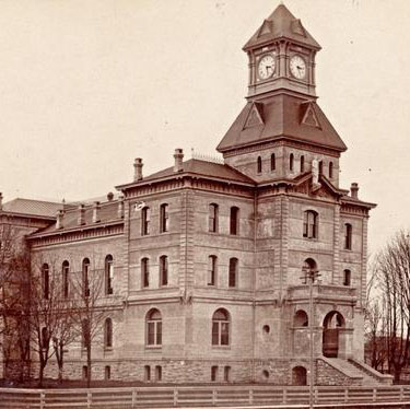 Benton County Courthouse, 1892, Corvallis Historical Images