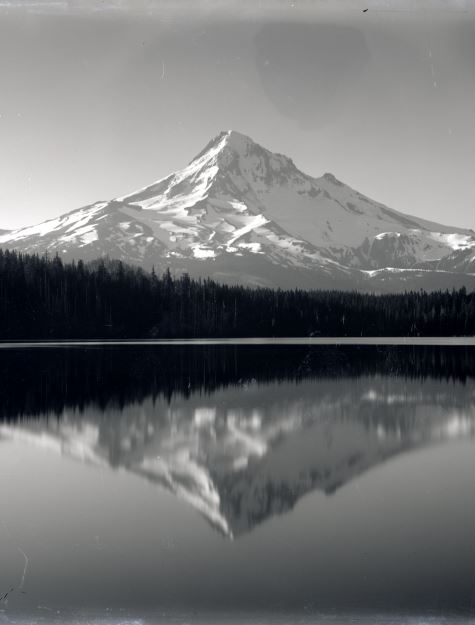 Sunrise on Mt. Hood from Lost Lake, Gifford Photographic Collection