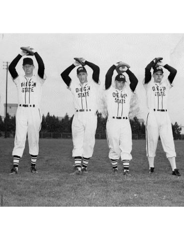 Baseball pitchers, 1949, OSU Baseball Centennial