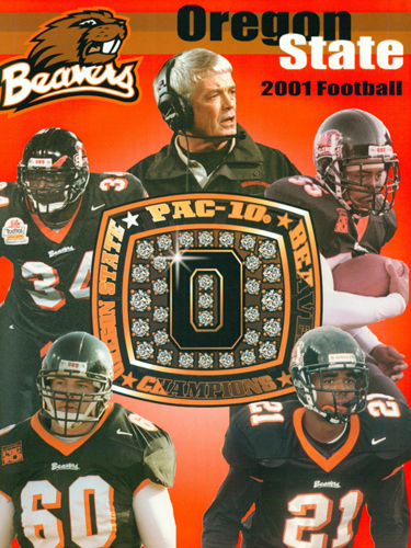 Football Media Guide, 2001, Oregon State University Sports Media Guides