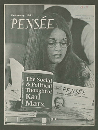 Pensée, February 1971, Oregon State University Student Protest and Underground Publications