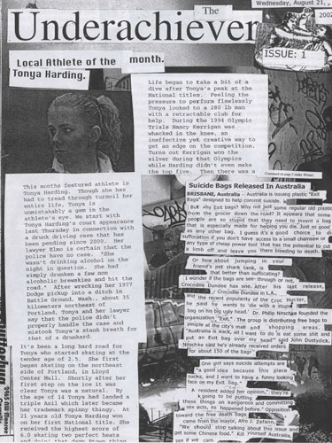 The Underachiever, August 2002, Oregon State University Student Protest and Underground Publications