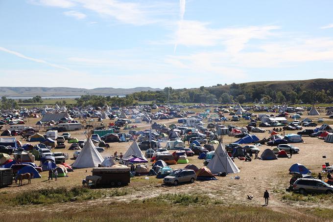 Dakota Access Pipeline protest camp [007], Pamela J. Peters Standing Rock Protest photographs (PH 398)