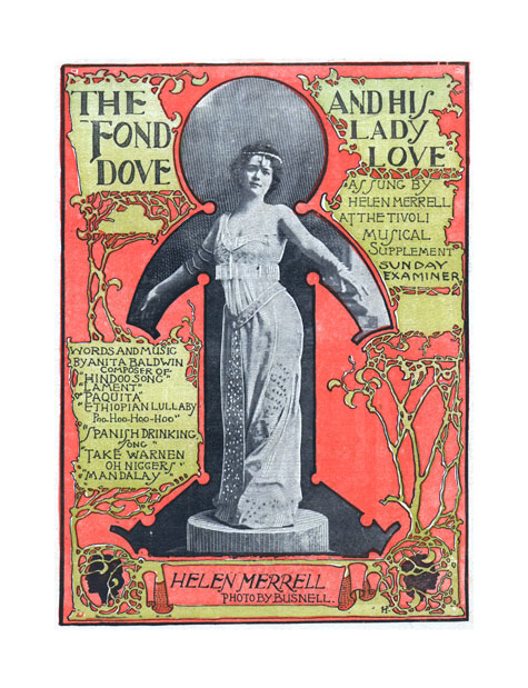The fond dove and his lady love, Historic Sheet Music Collection