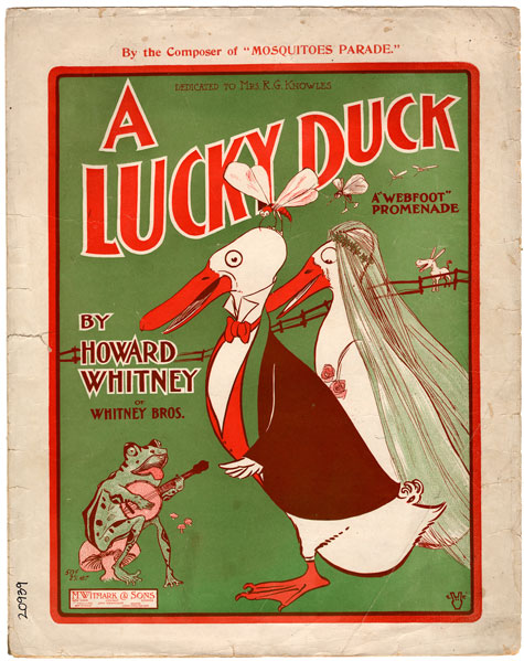 A Lucky Duck, Historic Sheet Music Collection