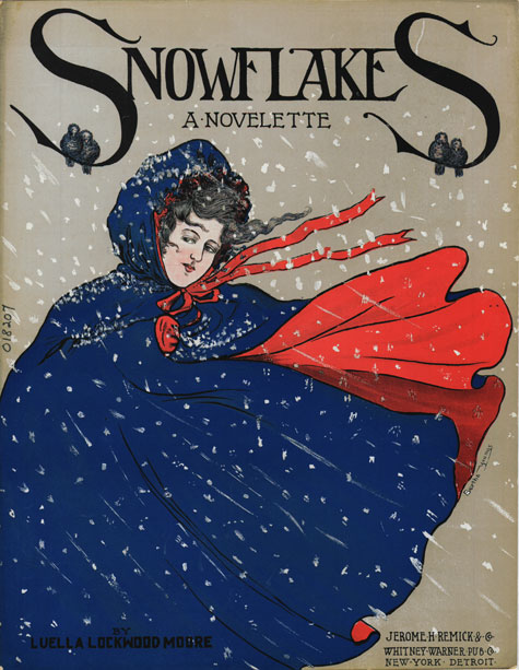 Snowflakes, Historic Sheet Music Collection