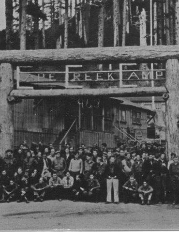 A Group of CCC Enrollees, The Siuslaw National Forest Collection