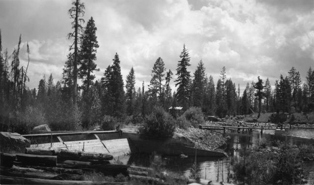 Dam above Little Payette Lake