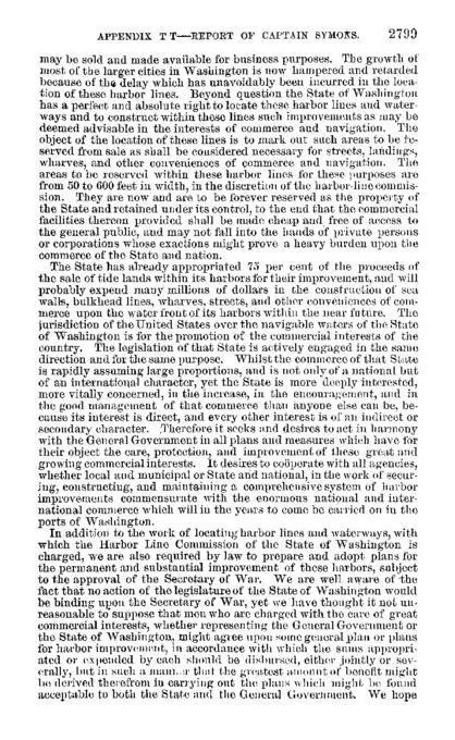 Report of the Secretary of War, being part of the Message and Documents Communicated to the Two Houses of Congress at the Beginning of the Second Session of the Fifty-Second Congress. Volume II. Part III.: Page 2799