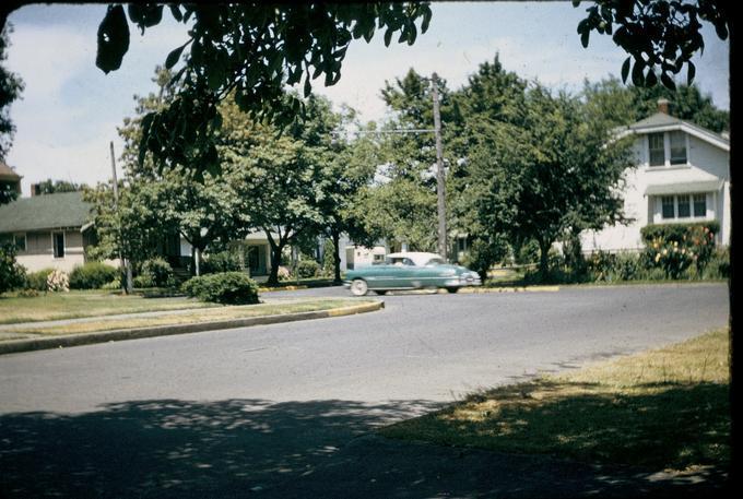 Street and Landscape,1971 (Eugene, Oregon)