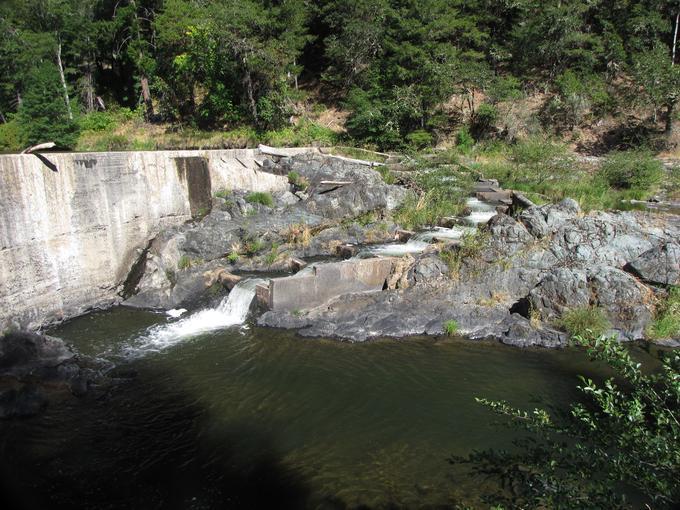 Evans Creek Dam (Wimer, Oregon)