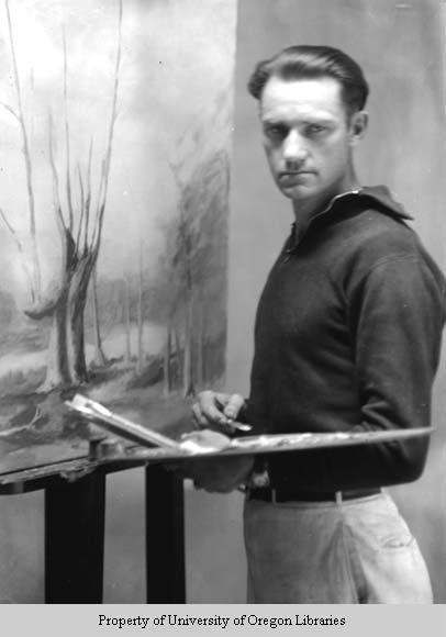 Bert Mullens, Berea College, painting