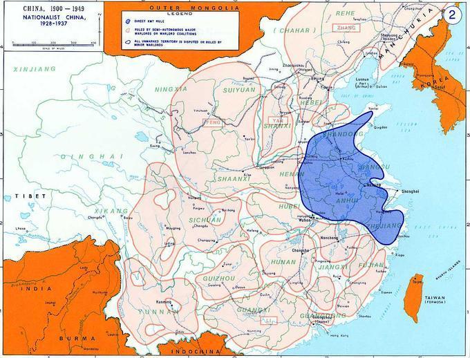 Nationalist China, 1928-1937