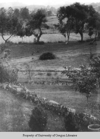 View from Pinhole, home of William J. Hutchins, President of Berea College