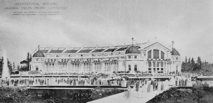 Agricultural Building, Alaska-Yukon-Pacific Exposition (Seattle, Washington