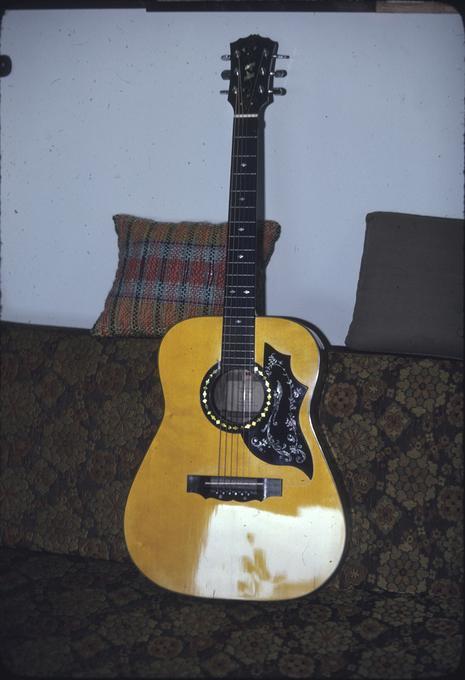 Front view of Haynes guitar