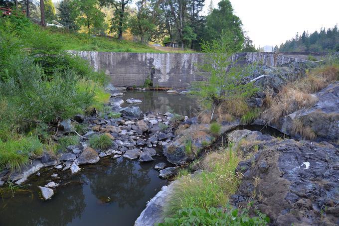 Evans Creek Dam (Wimer, Oregon)