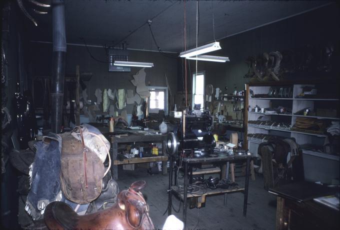 Rodda's shop, Union, general interior from behind counter