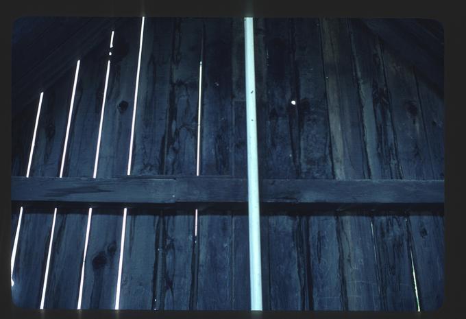 Sequence of slides showing Wes Hartman and McKee Bridge, interior and exterior