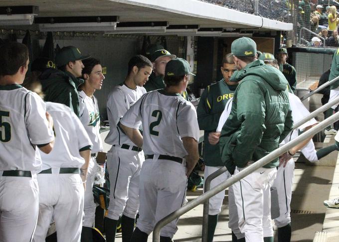 Dugout meeting, 2012