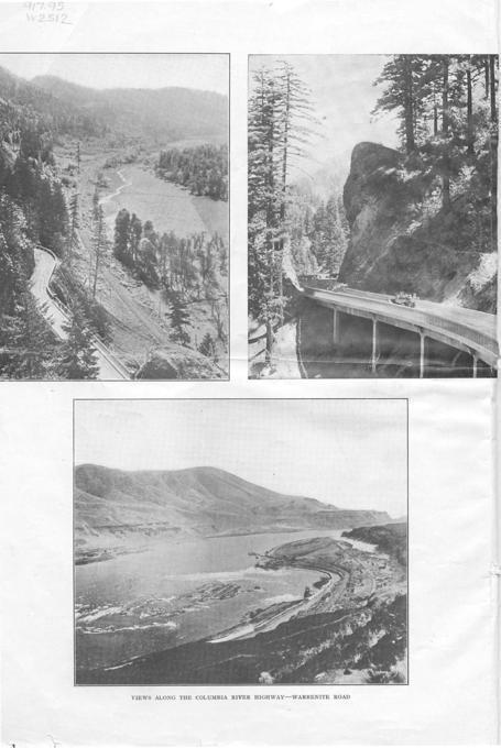 Columbia River Highway: Cover Verso