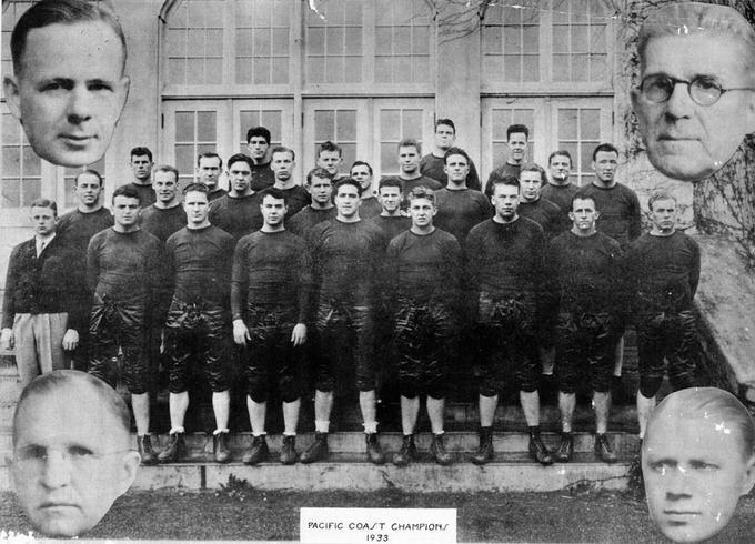 Pacific Coast Champions 1933