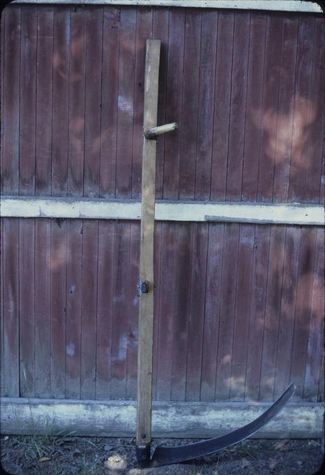 60 x 2 x 2 inch straight scythe with 27 x 3 inch blade