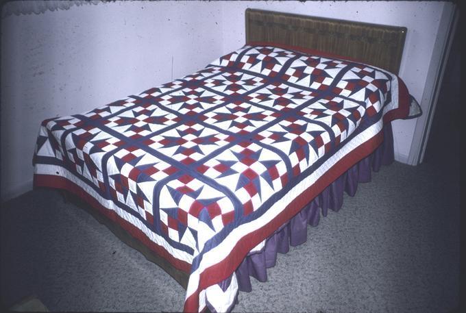 54 40 or Fight pattern quilt
