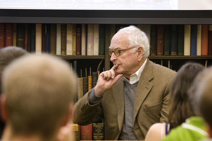 James Ivory's class visit - 2 of 22