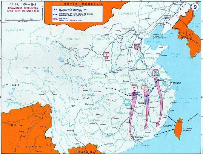 Communist Offensives, April-October 1949