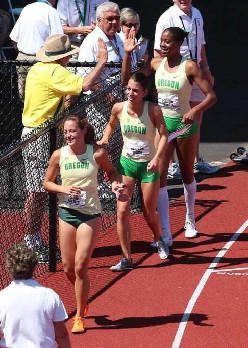 Laura Roesler, Becca Friday & Claudia Francis, 2012