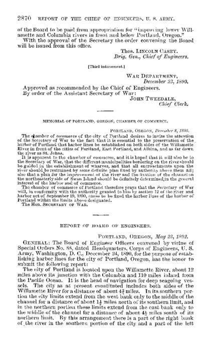 Report of the Secretary of War, being part of the Message and Documents Communicated to the Two Houses of Congress at the Beginning of the Second Session of the Fifty-Second Congress. Volume II. Part III.: Page 2870