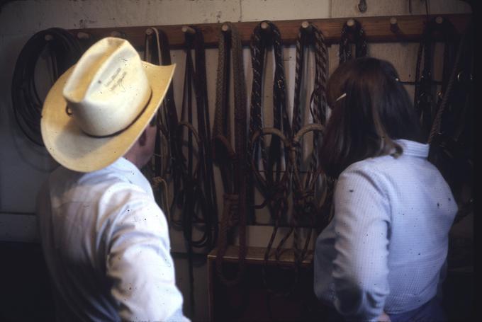 Mr. Loren Wood and Suzi Jones discuss headstalls