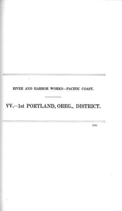 VV.--1st Portland, Oreg., District