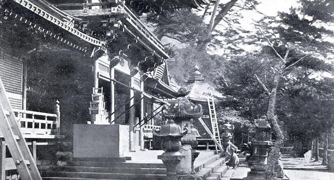 Temple of Hachiman at Kamakura