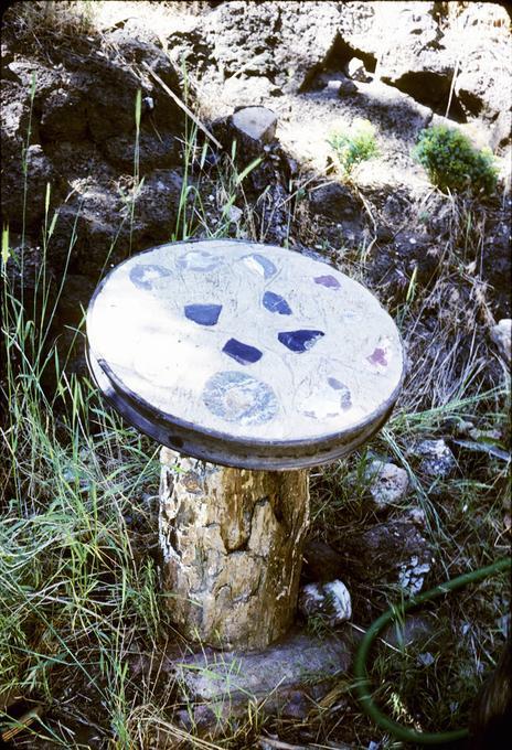 ExMuseum gardens showing sundial