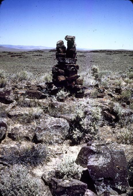 Forked monument in set of three