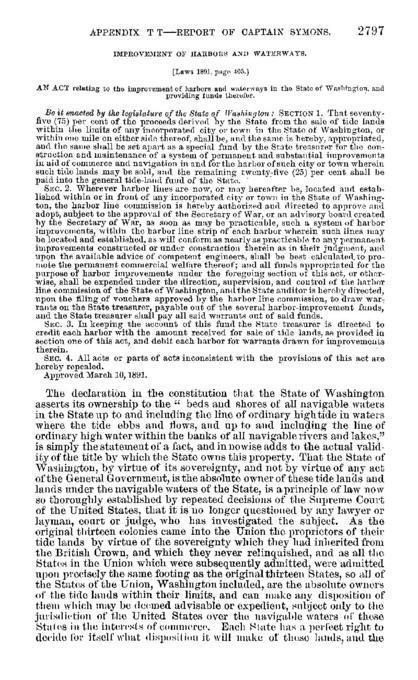 Report of the Secretary of War, being part of the Message and Documents Communicated to the Two Houses of Congress at the Beginning of the Second Session of the Fifty-Second Congress. Volume II. Part III.: Page 2797
