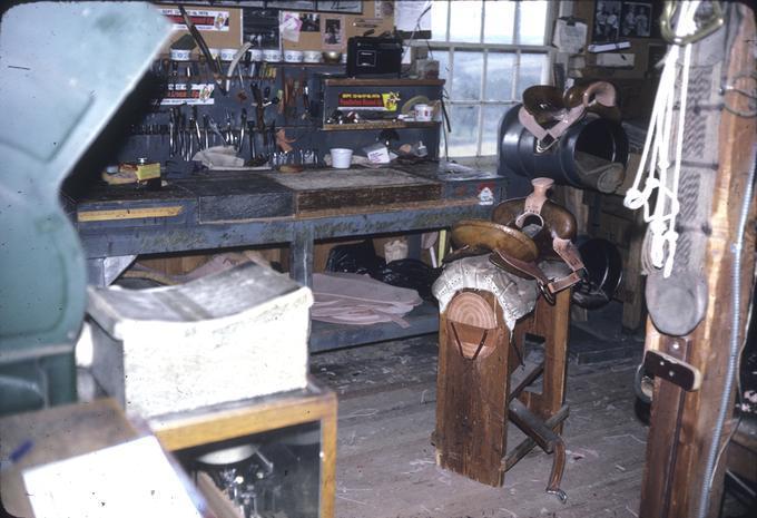 Third saddlers work area