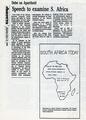 "Dube on Apartheid - Speech to examine S. Africa," OSU Daily Barometer, October 27, 1980