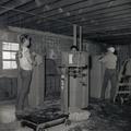 Workers Baling Hops in Burlap 5