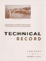 Oregon State Technical Record, January 1933
