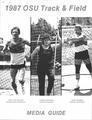 1987 Oregon State University Men's and Women's Track & Field Media Guide