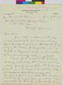 Correspondence and Receipts for purchases made on Gertrude Bass Warner's behalf [f1] [015]