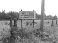 Farm labor information sign near Salem, Oregon