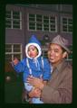 Father and child, Oregon State University, Corvallis, Oregon, circa 1971