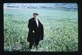 Farmer in grain field, 1975